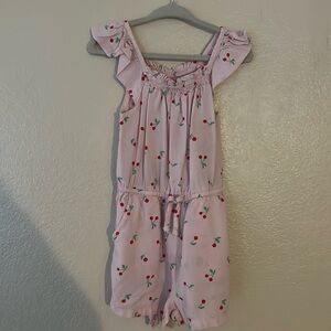 Cat and jack cherry romper